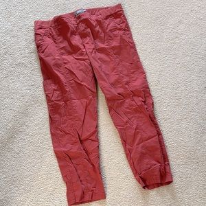 Torrid Clay Colored Elastic Waist Stretch Cargo Pants Sz 16